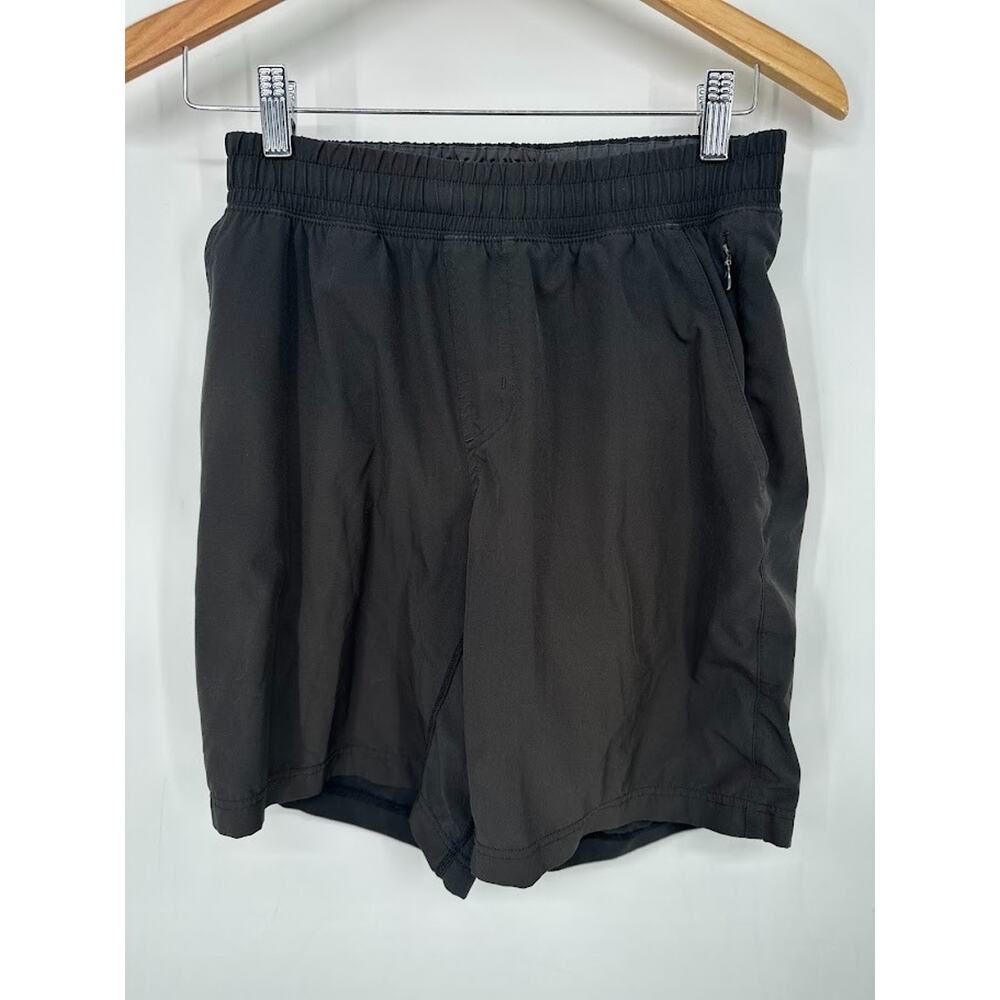 Rhone‎ Shorts Mens S Black Lined Athletic Training Running Drawstring Workout 8"